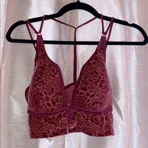PINK Velvet Bralette